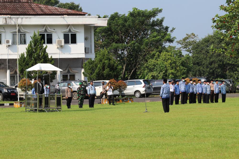 Bupati Tanjab Timur Pimpin Upacara Hari Kebangkitan Nasional ke 114